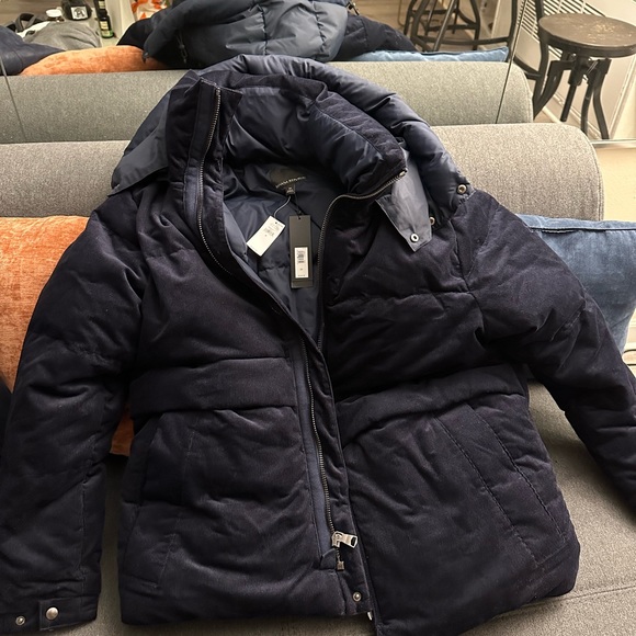 CORDUROY PUFFER COAT